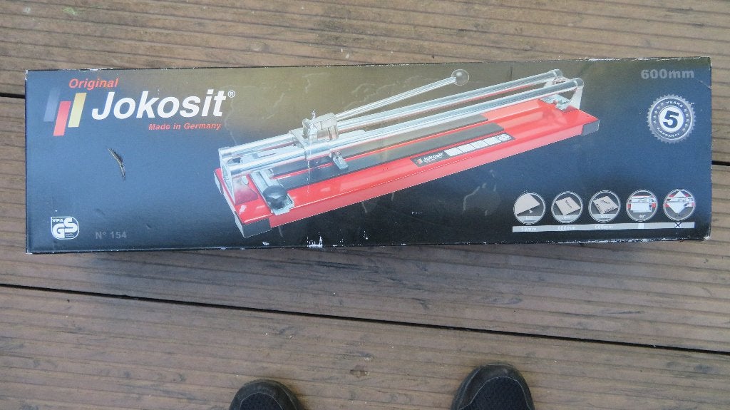 Jokosit Tegelsnijder 600 mm, Ophalen of Verzenden, Zo goed als nieuw