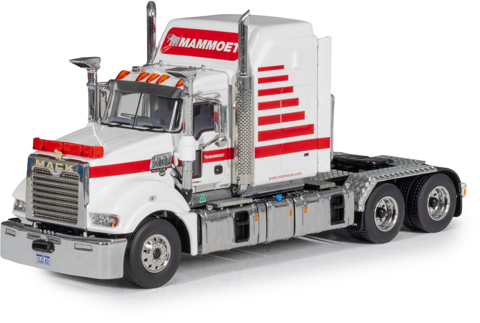 Mammoet Mack Titan 1:50 Nieuw - Drake collectibles, Ophalen of Verzenden, Nieuw, Bus of Vrachtwagen, Wsi