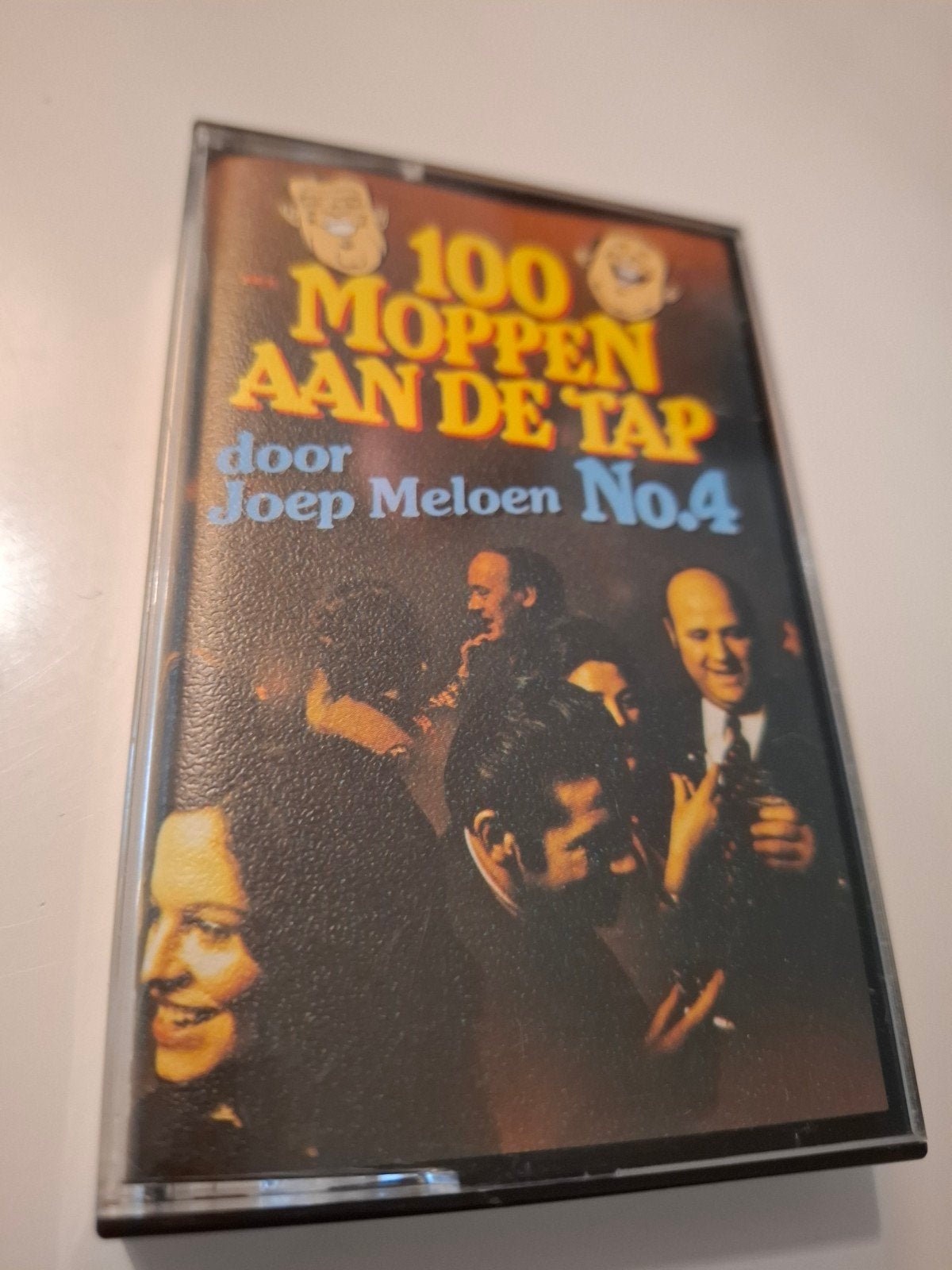 100 Moppen aan de Tap No.4 door Joep Meloen Cassette, Cd's en Dvd's, Gebruikt, 1 bandje, Ophalen of Verzenden, Voorbespeeld