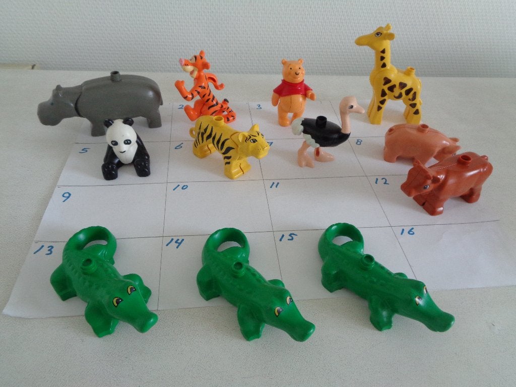 Duplo grote dieren., Ophalen of Verzenden, Zo goed als nieuw, Duplo