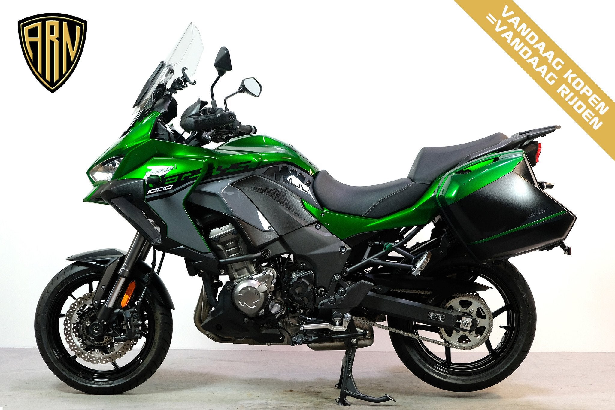 Kawasaki VERSYS 1000 SE TOURER (bj 2019), Motoren, Motoren | Kawasaki, Bedrijf, Toermotor, Handvatverwarming