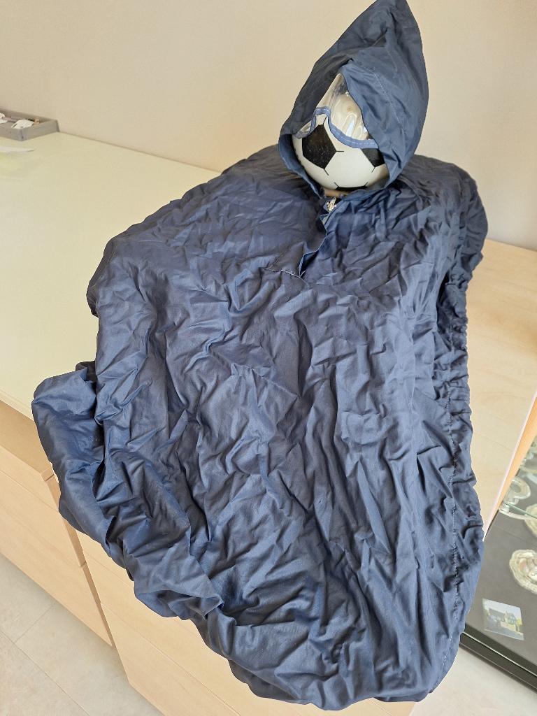 Kinderregenponcho, blauw, Ophalen of Verzenden, Zo goed als nieuw