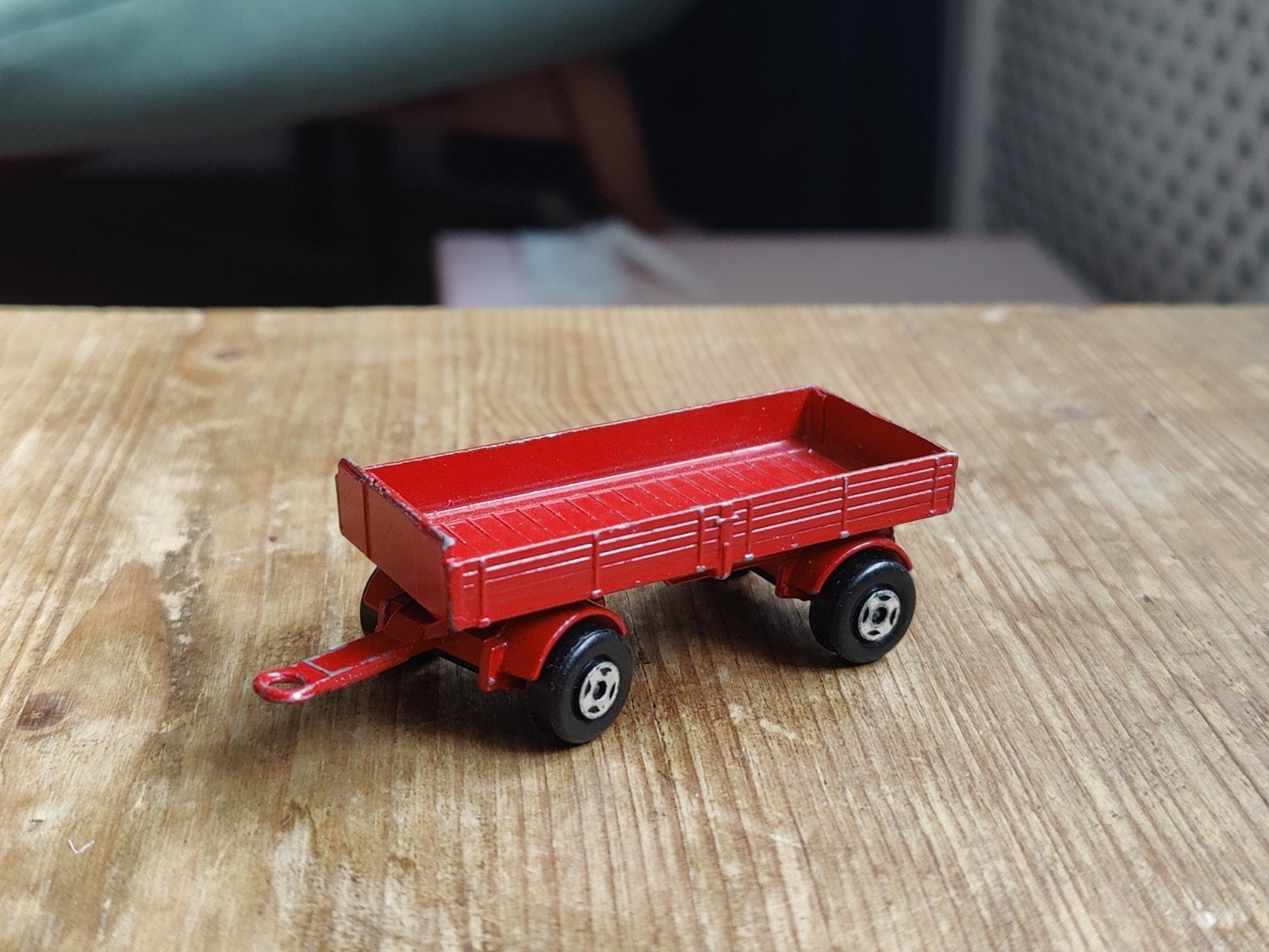 Matchbox Mercedes Trailer ROOD, Ophalen of Verzenden