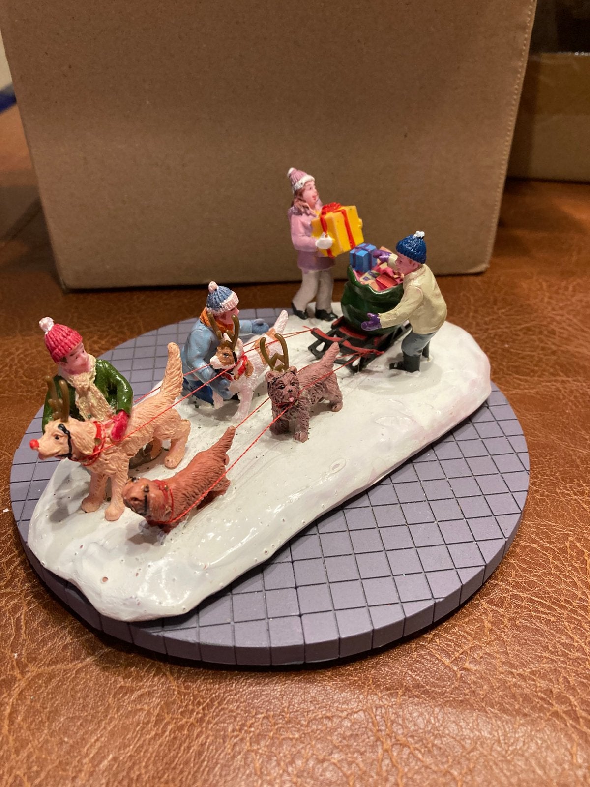 Neigtborhood santa lemax, Ophalen of Verzenden, Zo goed als nieuw