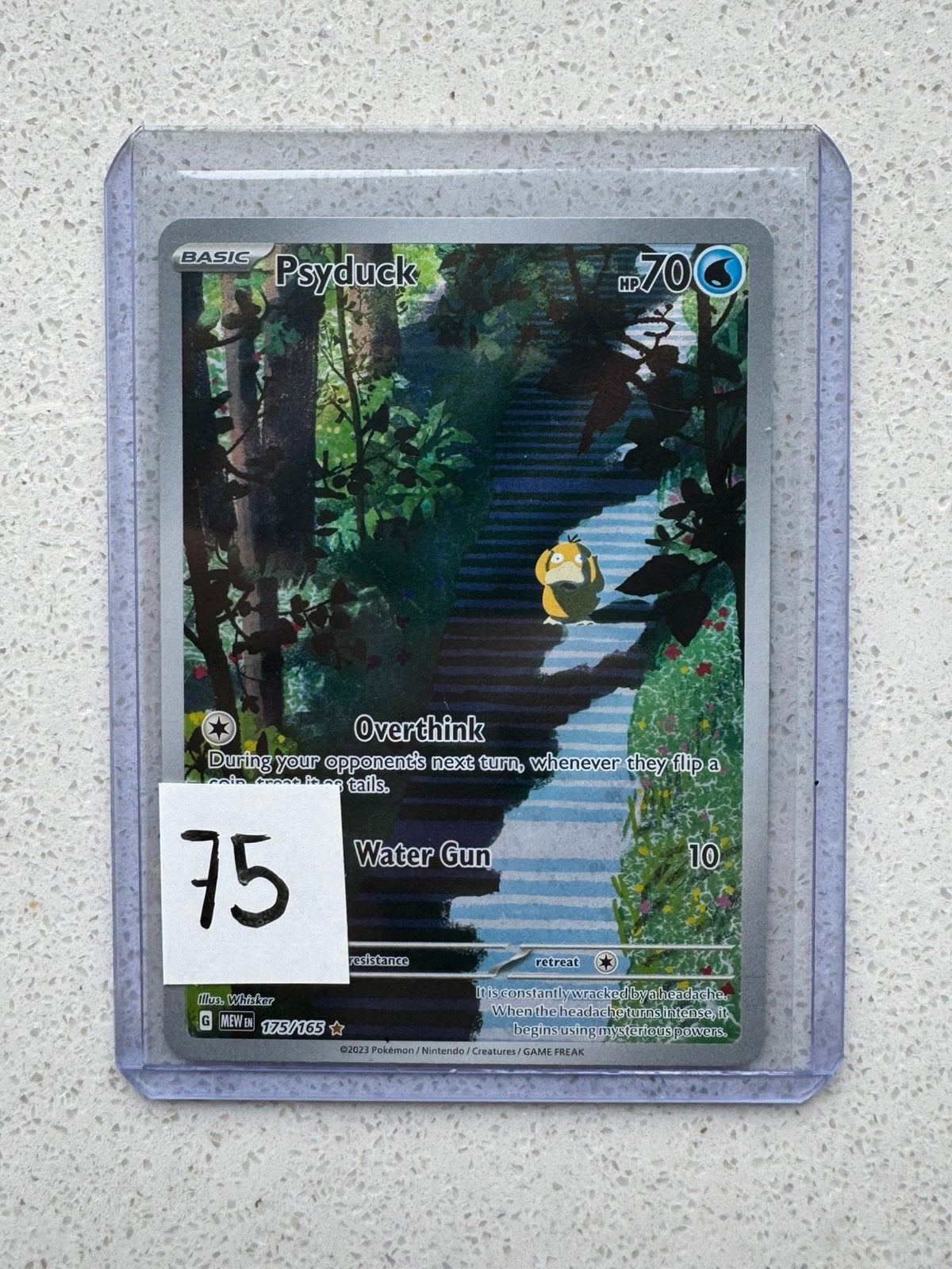 Psyduck 175  MEW/151 (Pokemon), Ophalen of Verzenden, Zo goed als nieuw