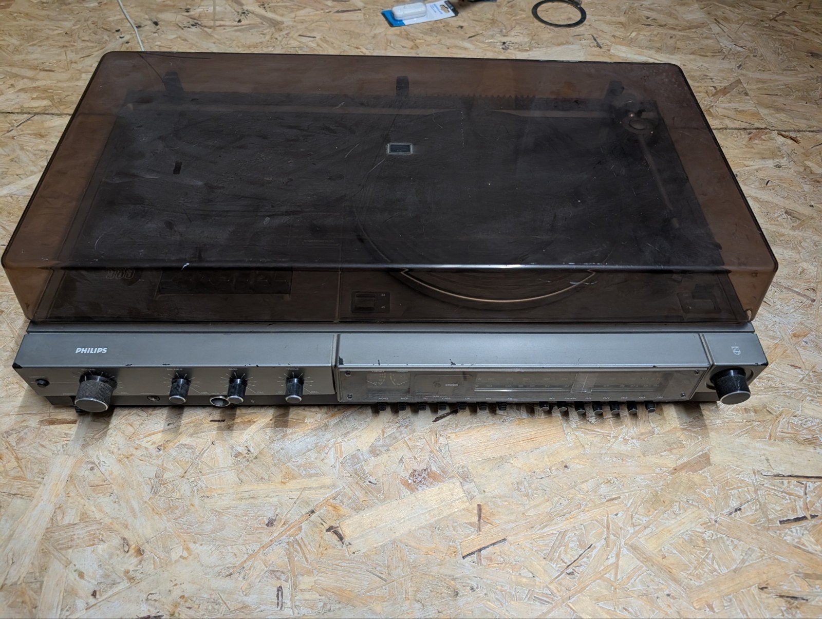 Philips SoundMaster 985. Werking niet bekend, Ophalen of Verzenden, Gebruikt, Analoog