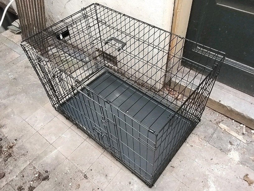 bench hond inklapbaar, Dieren en Toebehoren, Hondenbenches, Ophalen