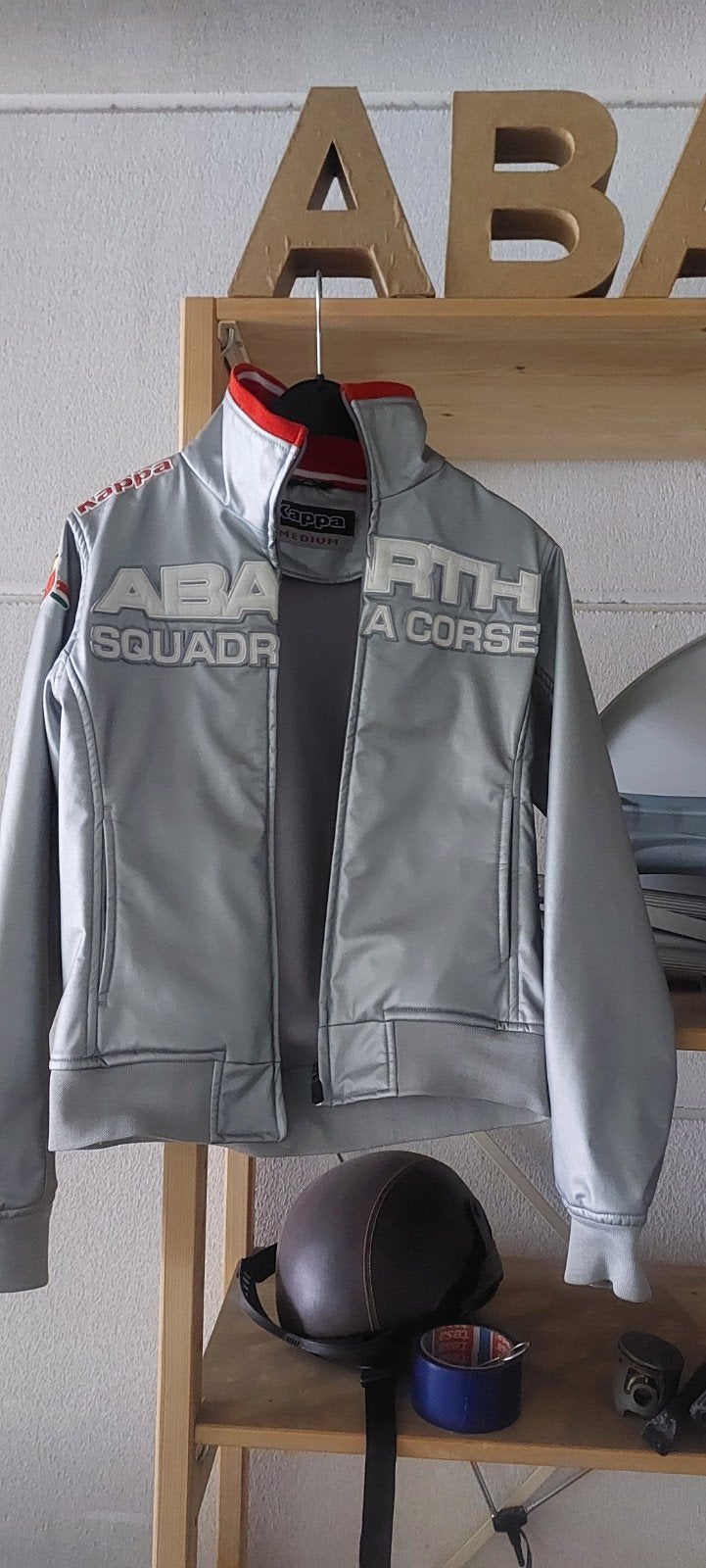 ABARTH fanpakket: jas, letters en banner, Ophalen of Verzenden