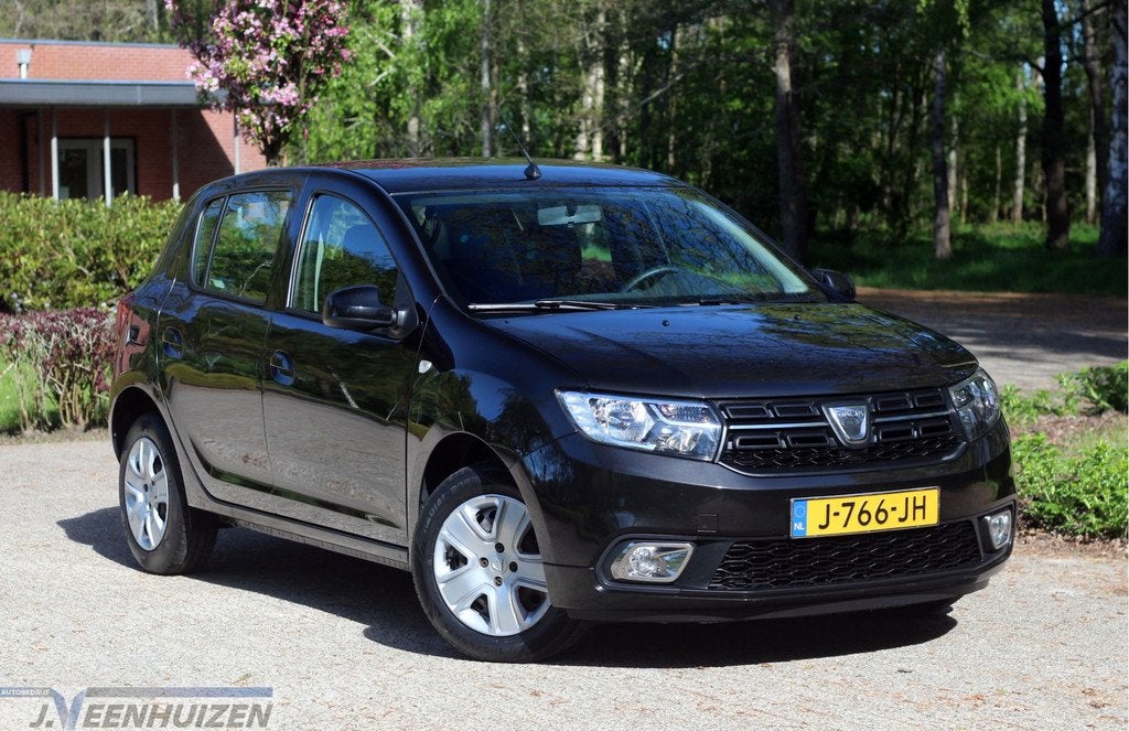 Dacia Sandero 1.0 TCe LPG | Bi-Fuel Comfort |Goedkoop tan, Auto's, Dacia, Voorwielaandrijving, LED verlichting, Zwart, Origineel Nederlands