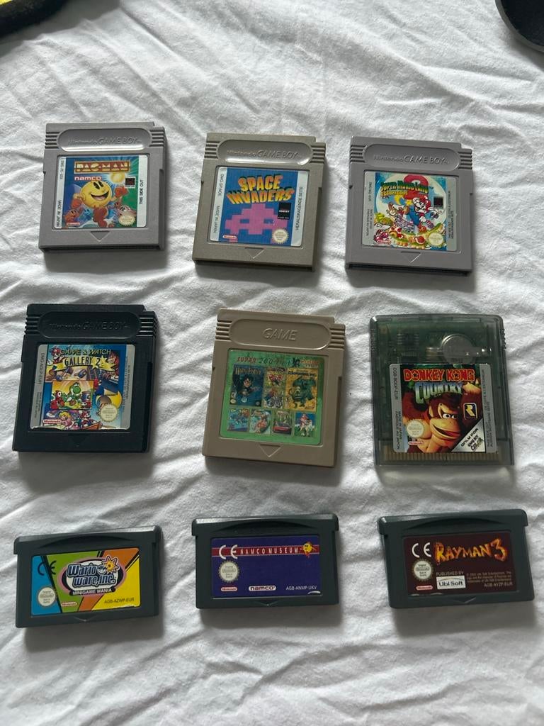 Game Boy & Game Boy Advance Spellen Collectie (9 stuks), Spelcomputers en Games, Games | Nintendo Game Boy, Ophalen of Verzenden