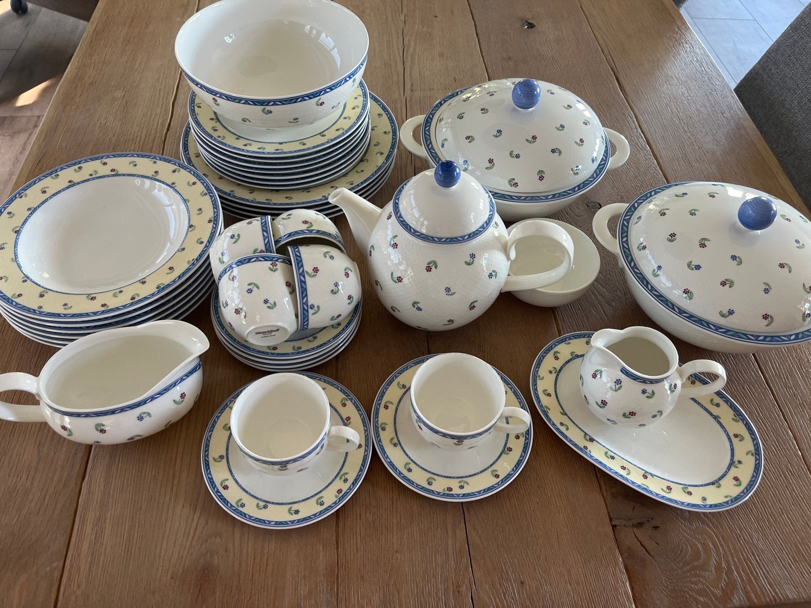 Uitgebreid Villeroy & Boch Adeline servies, Ophalen, Gebruikt, Klassiek, Villeroy & Boch
