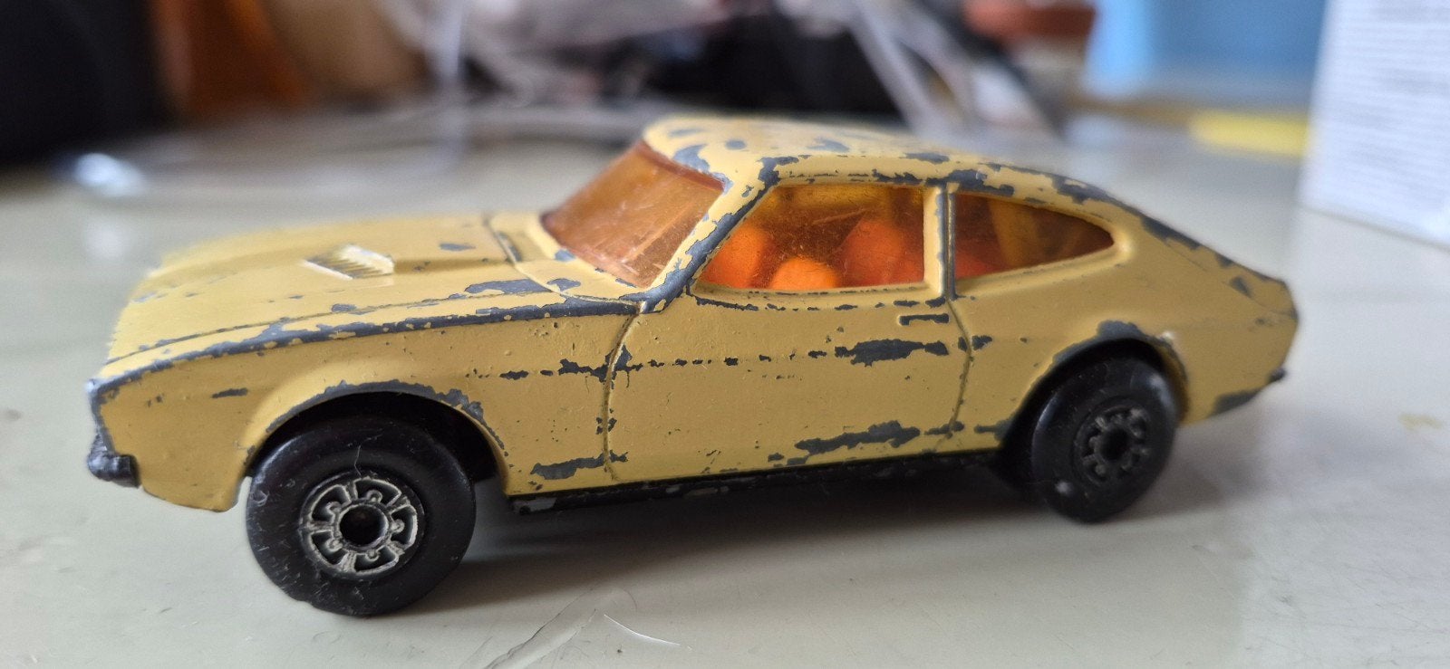 Matchbox Super Kings Ford Capri 1970 - Vintage Speelgoedauto, Ophalen of Verzenden