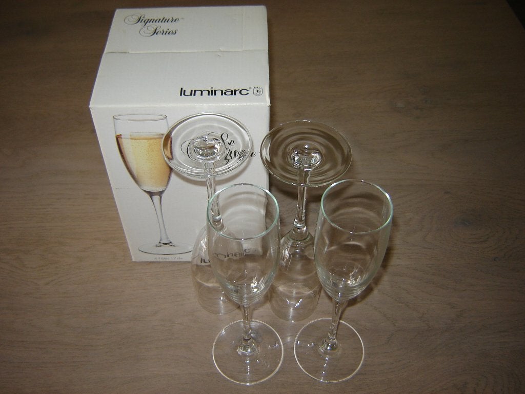 CHAMPAGNE GLAZEN NIEUW !!!, Glas of Glazen, Nieuw, Ophalen of Verzenden, Glas