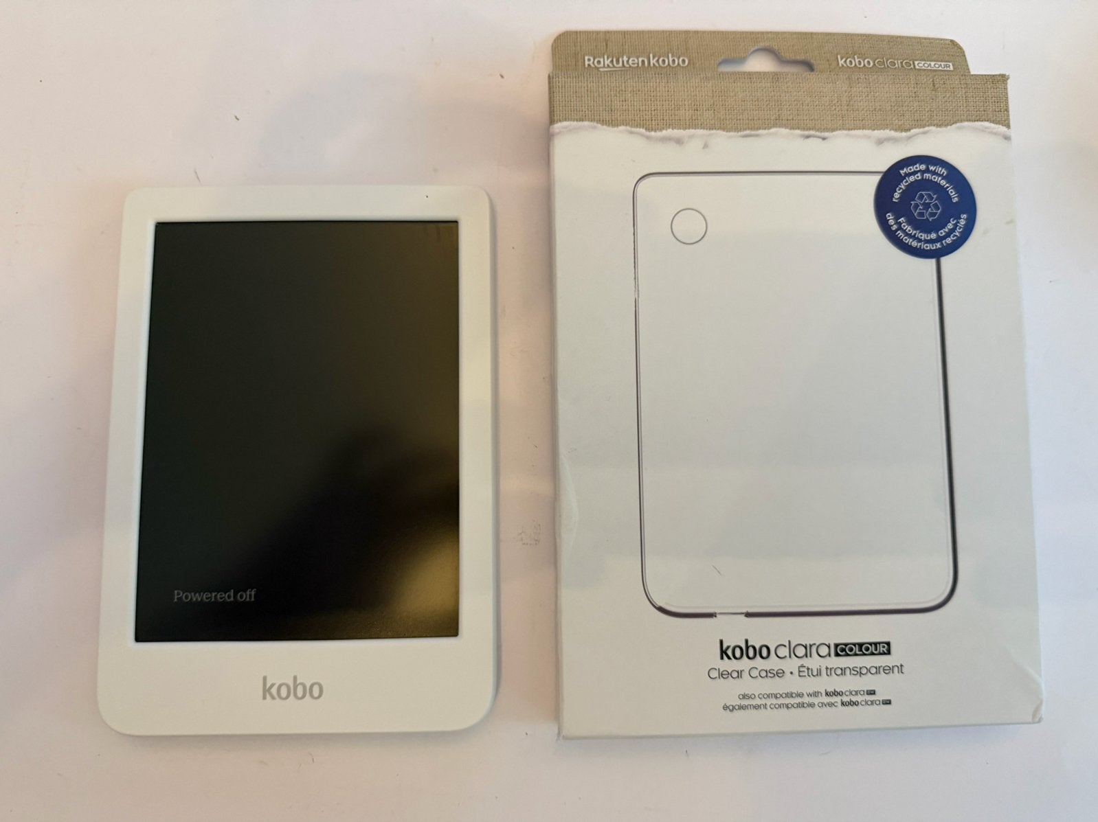 Kobo Clara Colour – nette staat | Met transparante cover, Verzenden, Kobo, Zo goed als nieuw, 16 GB of meer