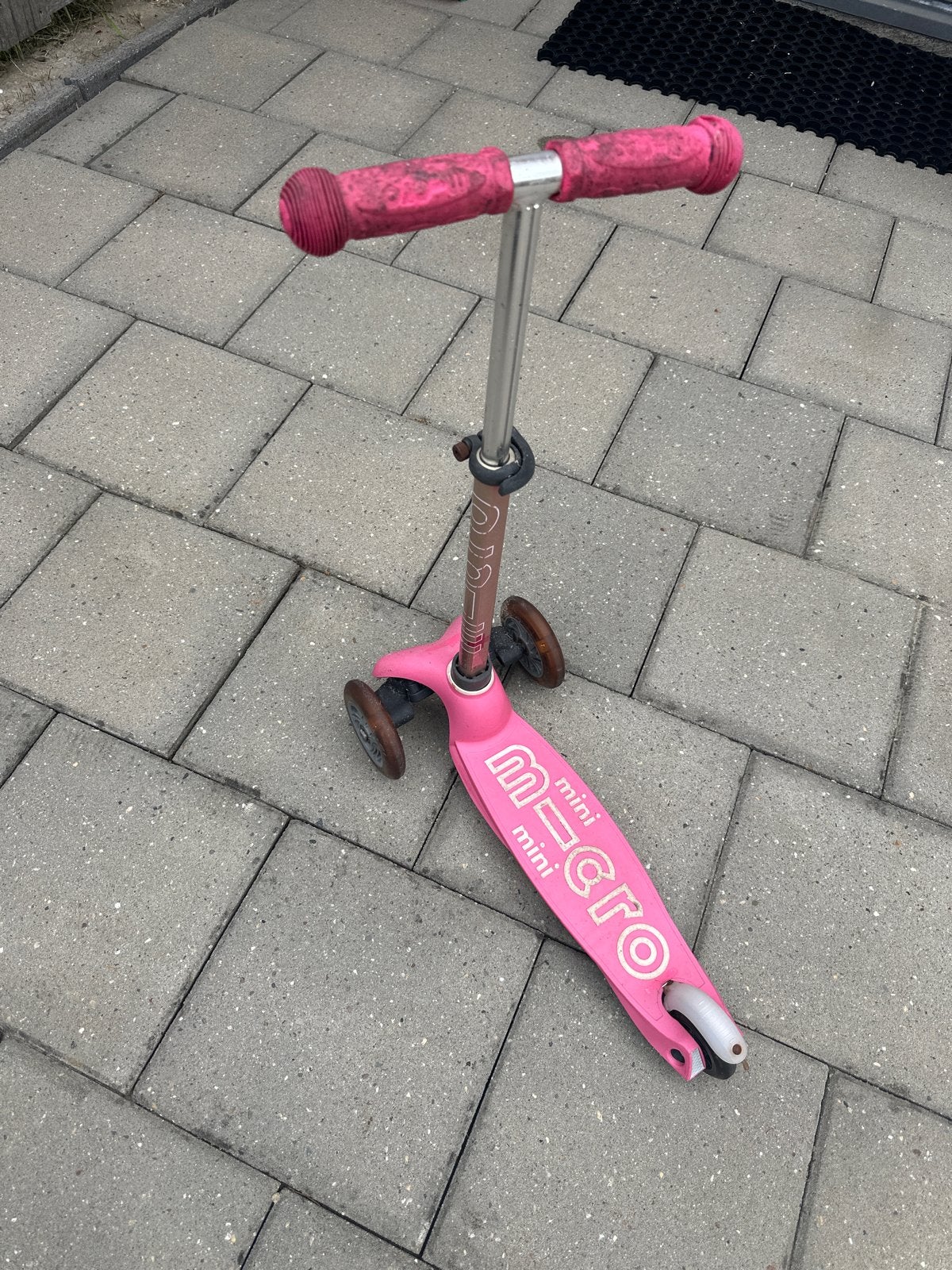 Roze Mini Micro Step - Gebruikt maar functioneel, Fietsen en Brommers, Steps, Ophalen, Gebruikt, Gewone step