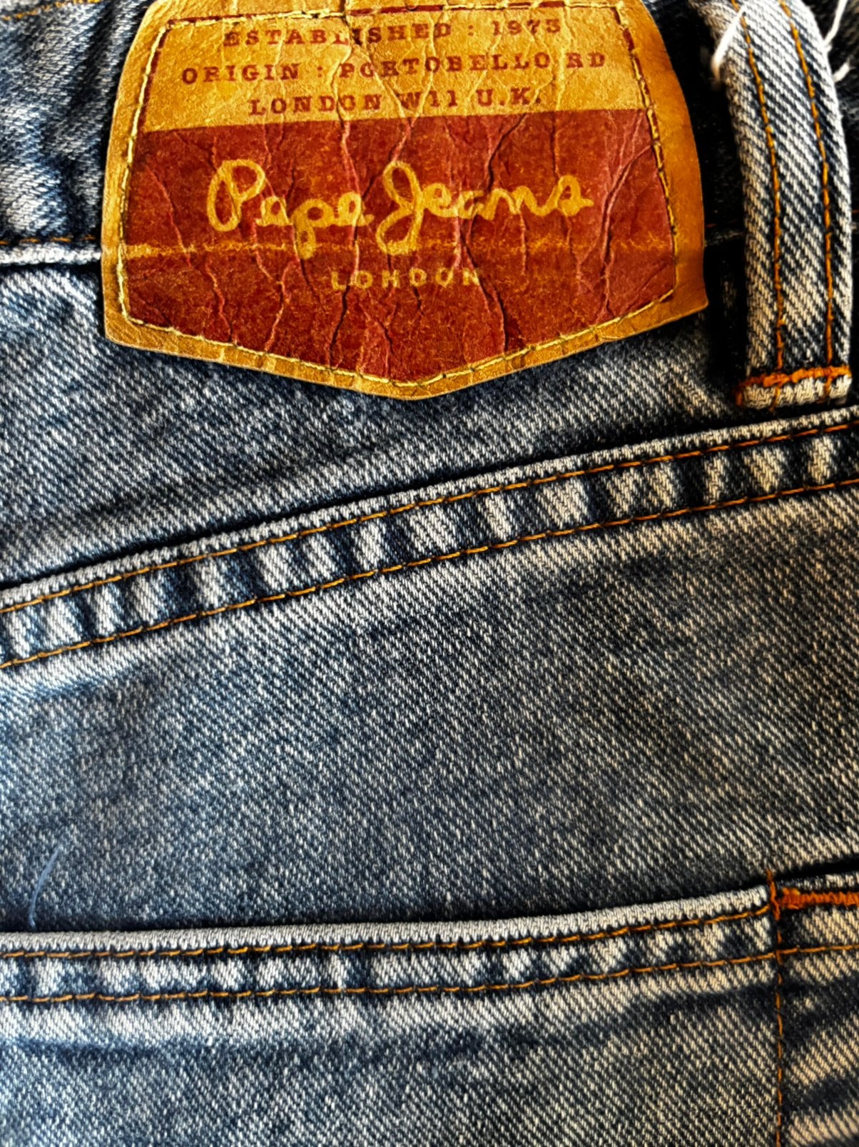 Pepe jeans vintage, Ophalen of Verzenden, Gedragen, Blauw, Overige jeansmaten