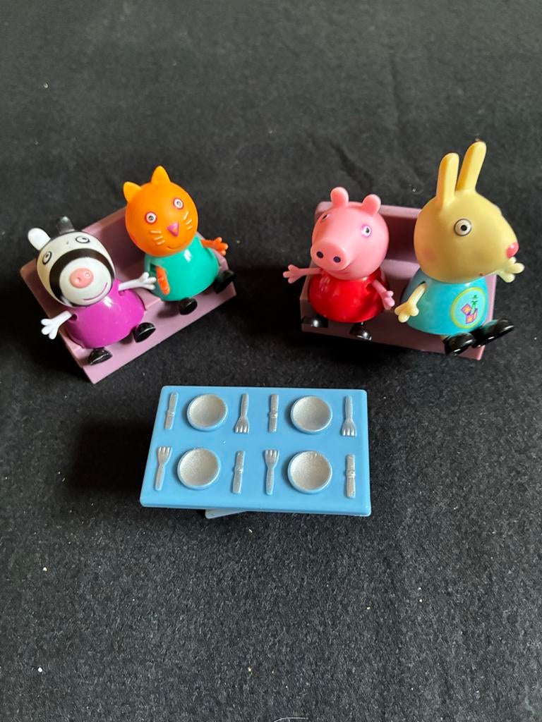 Peppa Pig Speelset met Figuren en Accessoires, Ophalen of Verzenden, Gebruikt
