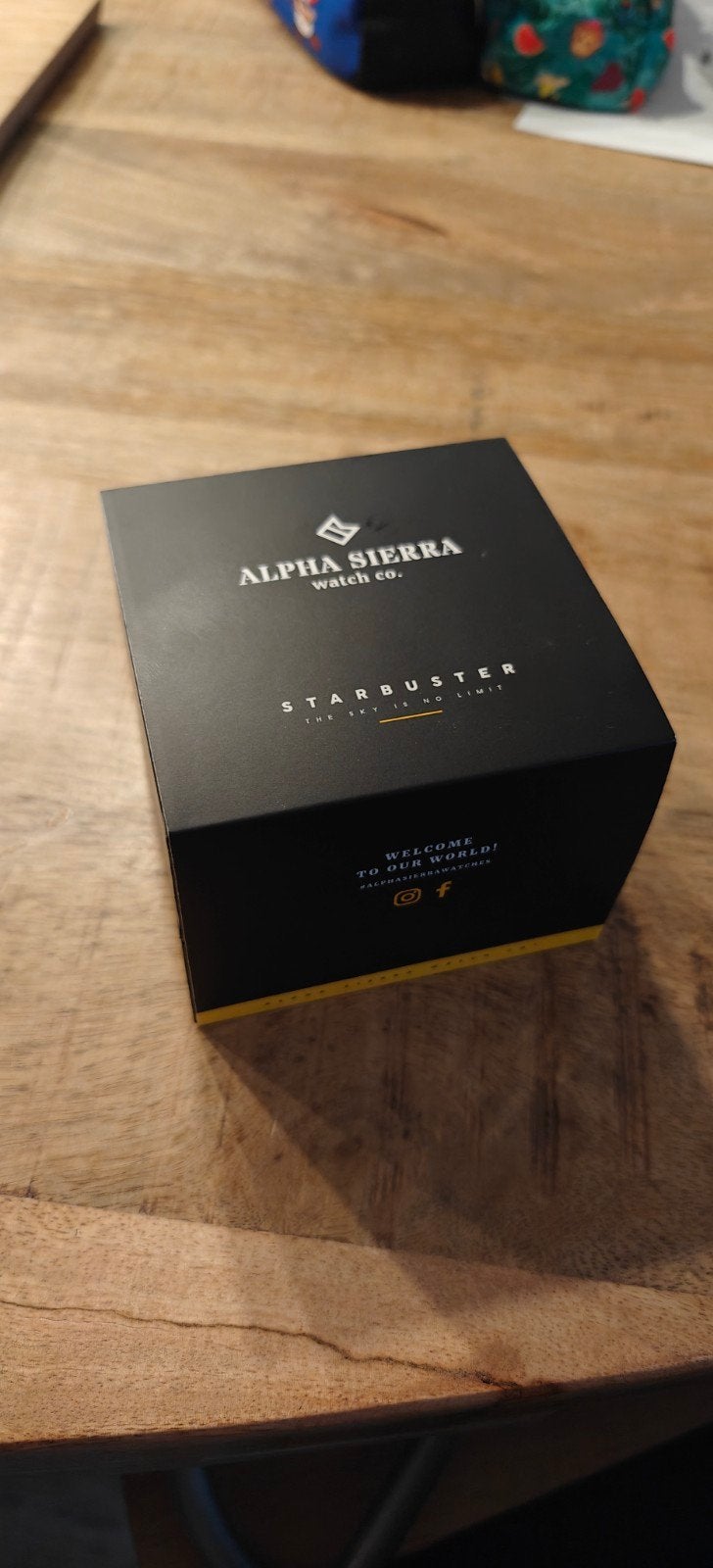 Alpha Sierra Starbuster GG09 - Nieuw in doos, Overige merken, Polshorloge, Nieuw, Ophalen of Verzenden