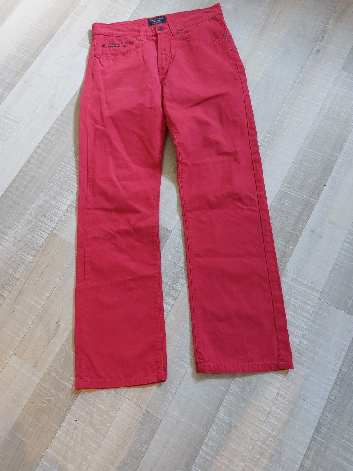 Sutherland & Comp rode broek - Maat W29 L32, Sutherland & Comp, Ophalen of Verzenden, Zo goed als nieuw, Rood