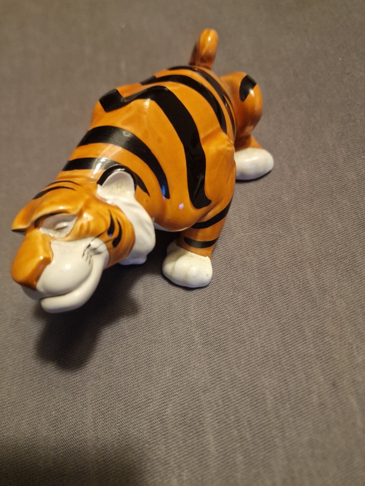 Vintage Schmid aladin tijger r Beeldje - Zo Goed als Ni, Ophalen, Zo goed als nieuw, Wild dier, Beeldje of Figuurtje