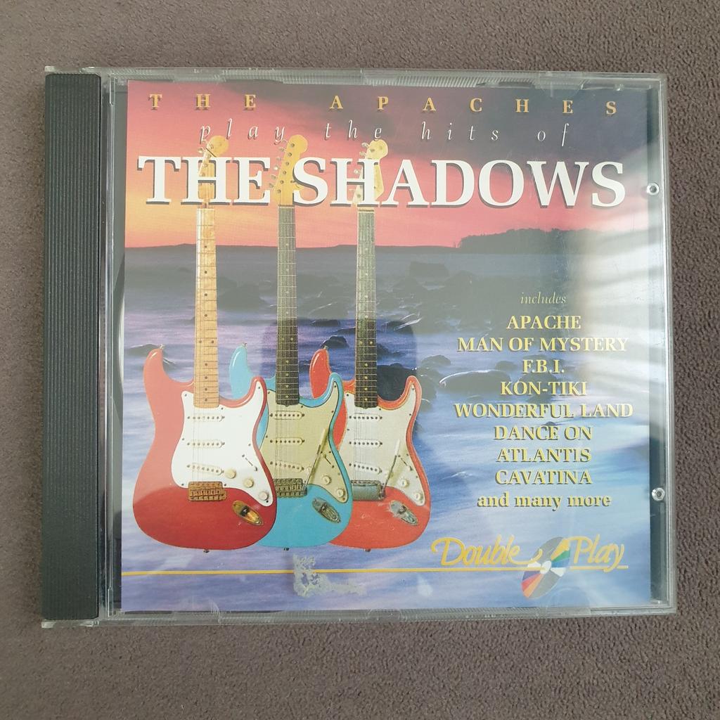 The Apaches Play The Hits Of The Shadows CD, Ophalen of Verzenden, 1990 - 1999, Zo goed als nieuw