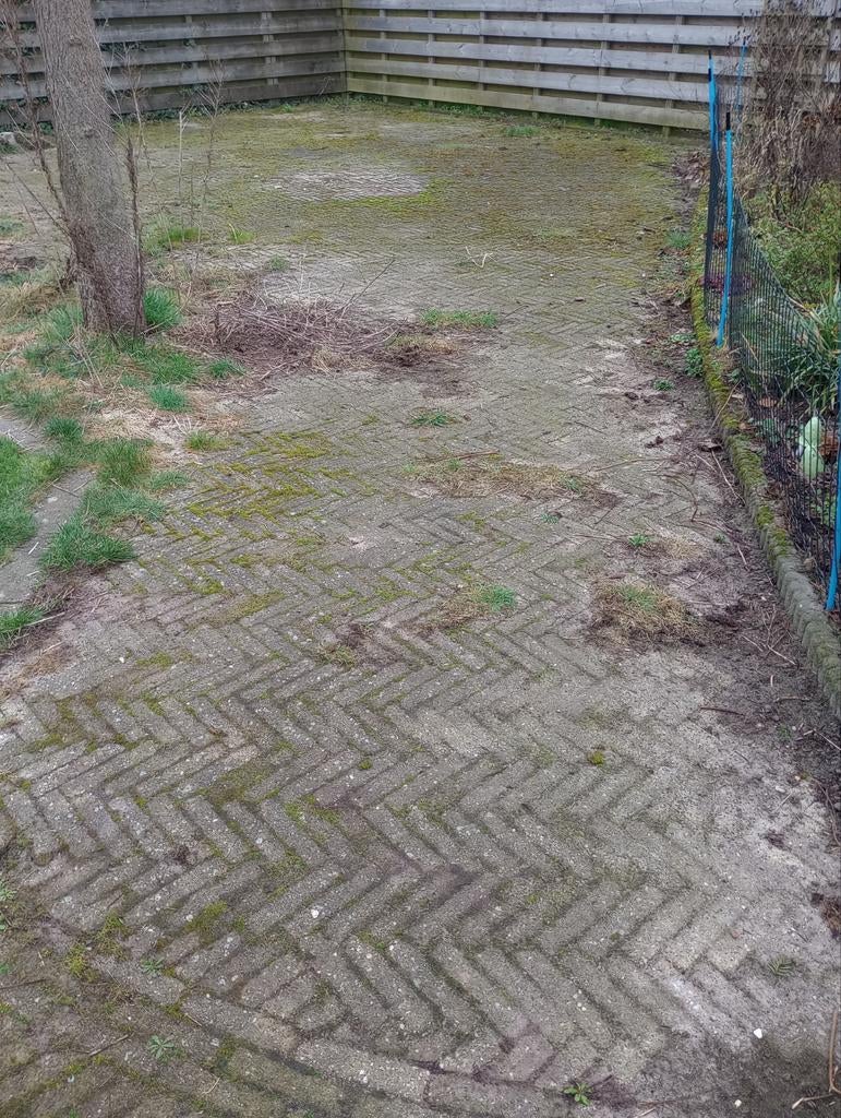 Gebruikte betonwaaltjes 20m2, Tuin en Terras, Tegels en Klinkers, Ophalen, Gebruikt, Overige typen, 10 m² of meer