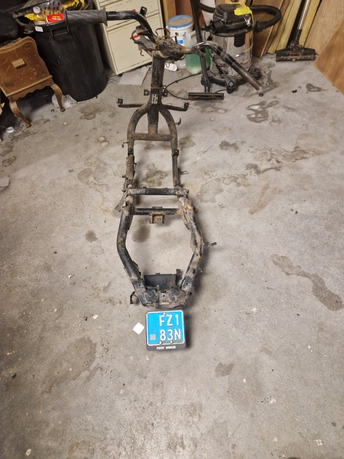 Vivacity frame met snor kenteken, Ophalen, Gebruikt, Frame, Overige merken