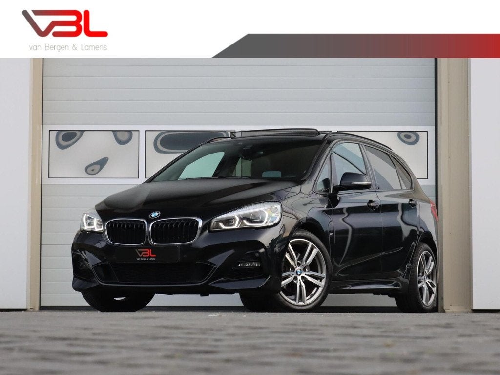 BMW 2-serie Active Tourer 220i High Executive M-sport | Unie, Auto's, BMW, 1998 cc, 1380 kg, Gebruikt, Met garantie (alle)