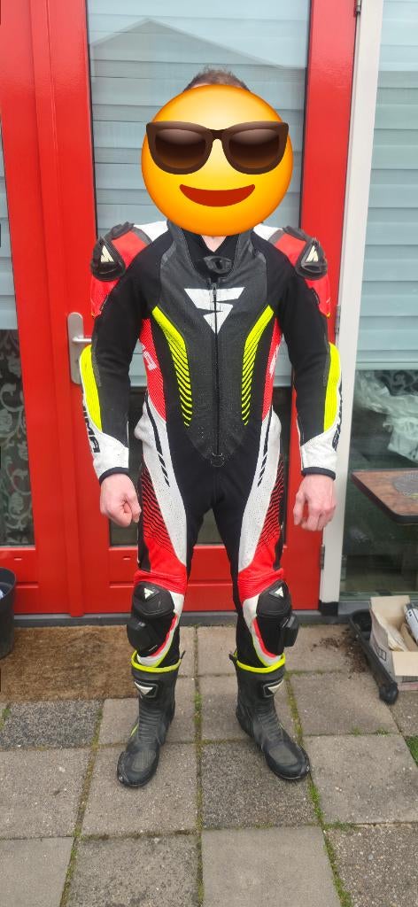 Motorpak met schoenen, Motoren, Kleding | Motorkleding, Ophalen, Tweedehands, Heren, Combipak