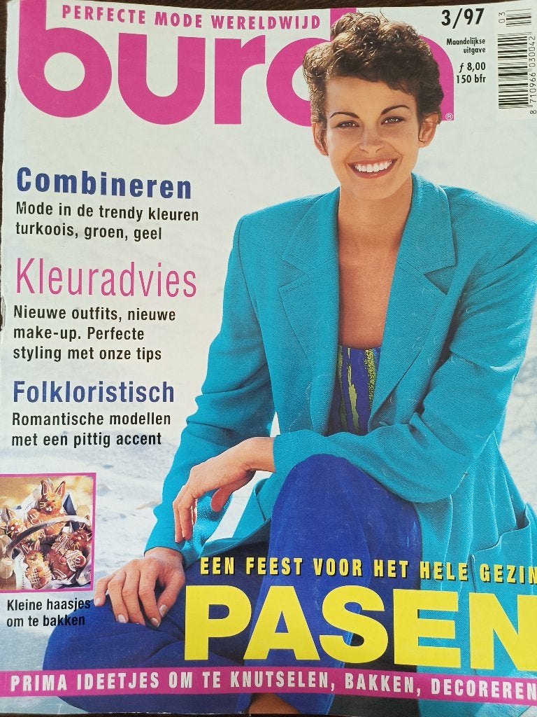 Burda mode maart 1997, Ophalen of Verzenden, Zo goed als nieuw, Vrouw, Burda