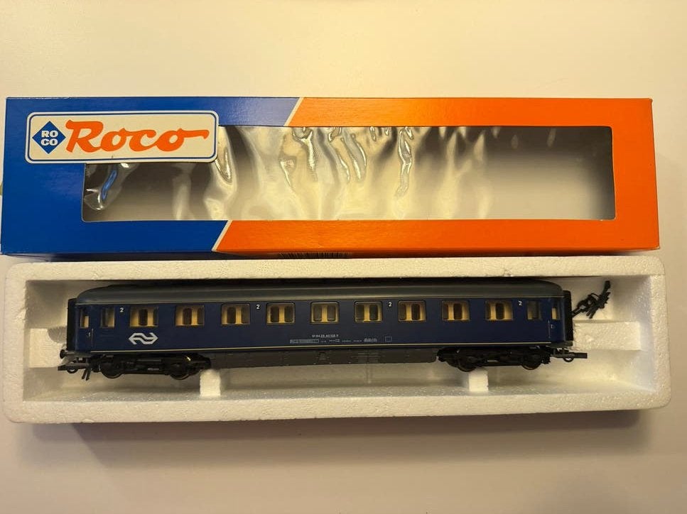 Roco 44244 H0 Personenrijtuig 1ste klasse Plan D van de NS, Gebruikt, Gelijkstroom, Wagon, Ophalen of Verzenden