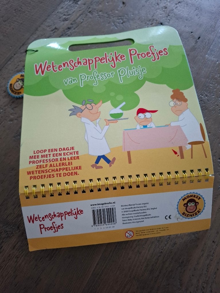 Monkey Biznizz - wetenschappelijke proefjes - nieuw, Ophalen of Verzenden, Nieuw, Ontdekken
