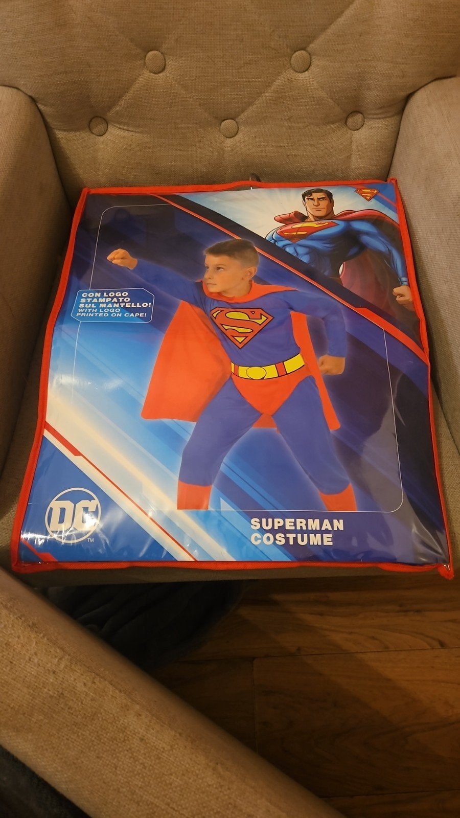 Superman Kostuum voor Kinderen - Maat 10/12 (135 cm), Kinderen en Baby's, Carnavalskleding en Verkleedspullen, Nieuw, Jongen, Ophalen of Verzenden
