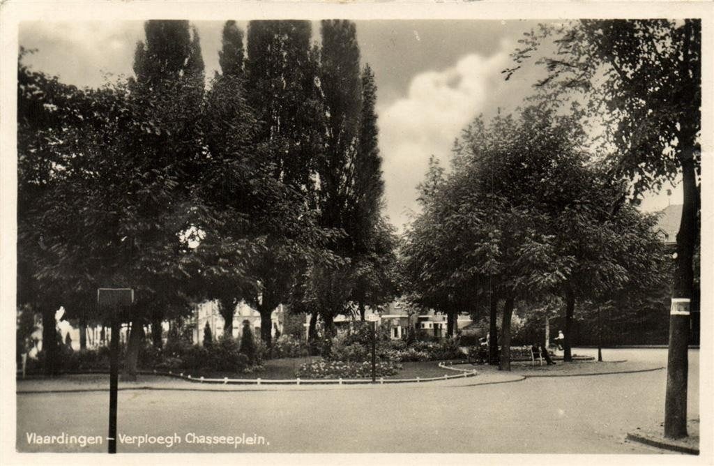 Vlaardingen - Verploegh Chasseeplein. - 1942 gelopen, Verzenden, 1940 tot 1960, Gelopen, Zuid-Holland