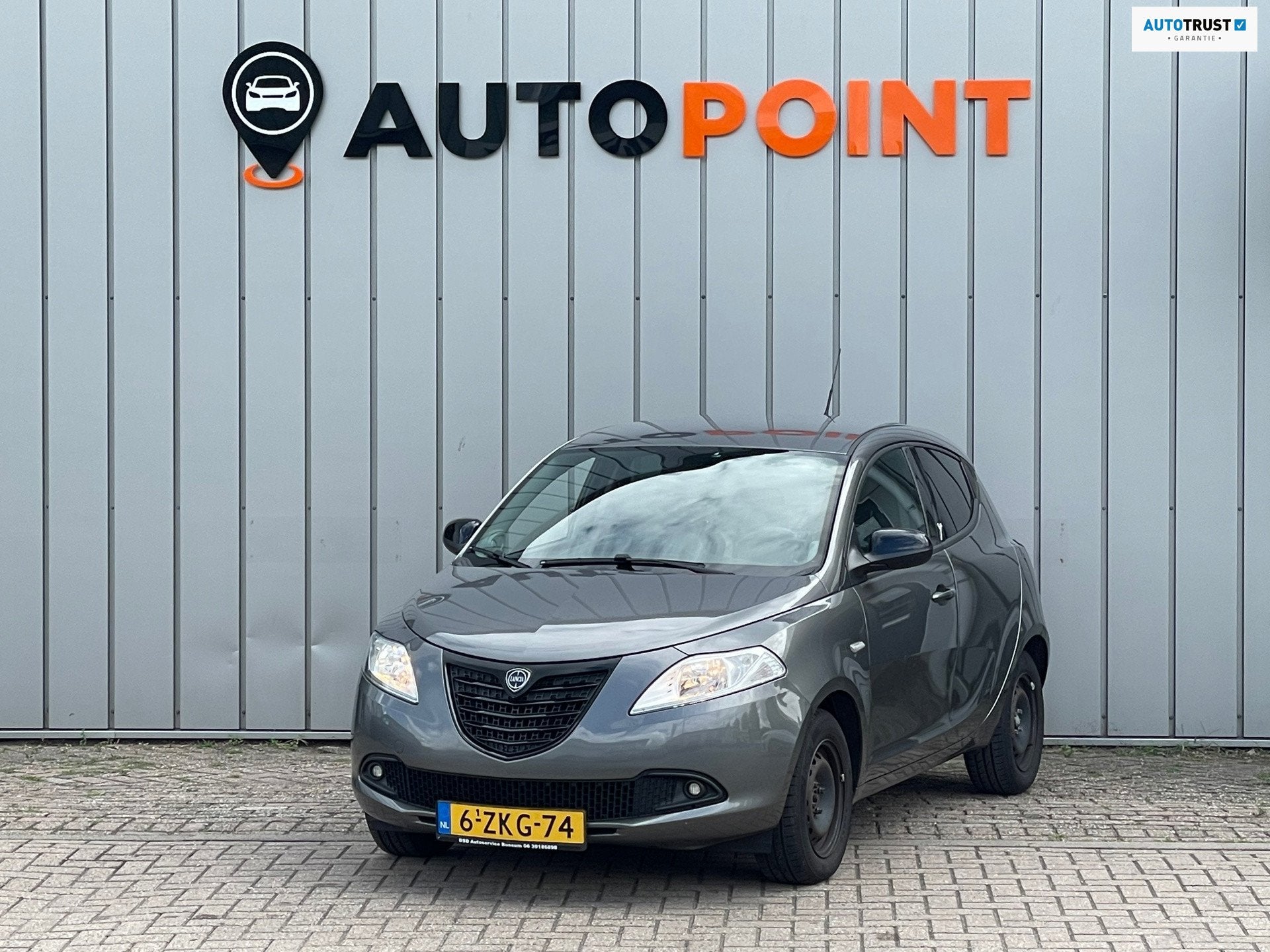 Lancia Ypsilon 0.9 TwinAir Elefantino Plus ORG NL NAP|AUTOMA, Auto's, Lancia, Stof, Bedrijf, 26 km/l, Blauw
