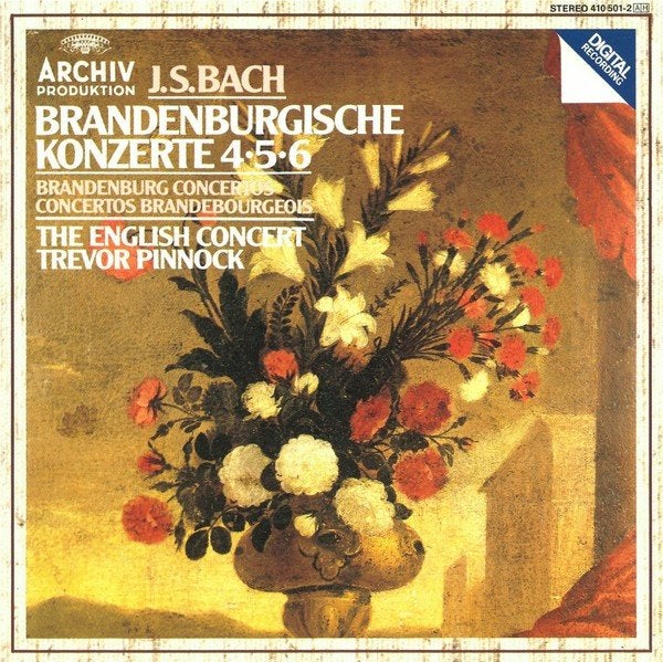Trevor Pinnock   -  Bach: Brandenburg Concertos no 4-6  (CD), Ophalen of Verzenden, Classicisme, Zo goed als nieuw, Kamermuziek