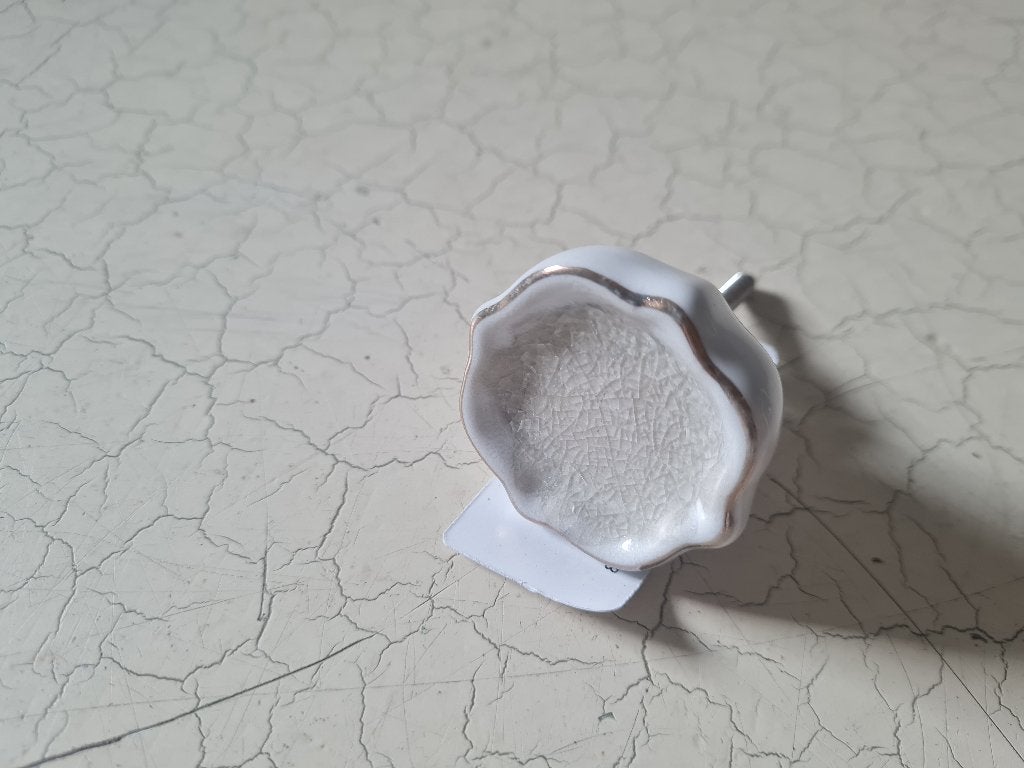 Nieuwe witte parelmoer kastknoppen merk Clayre & Eef, Ophalen of Verzenden