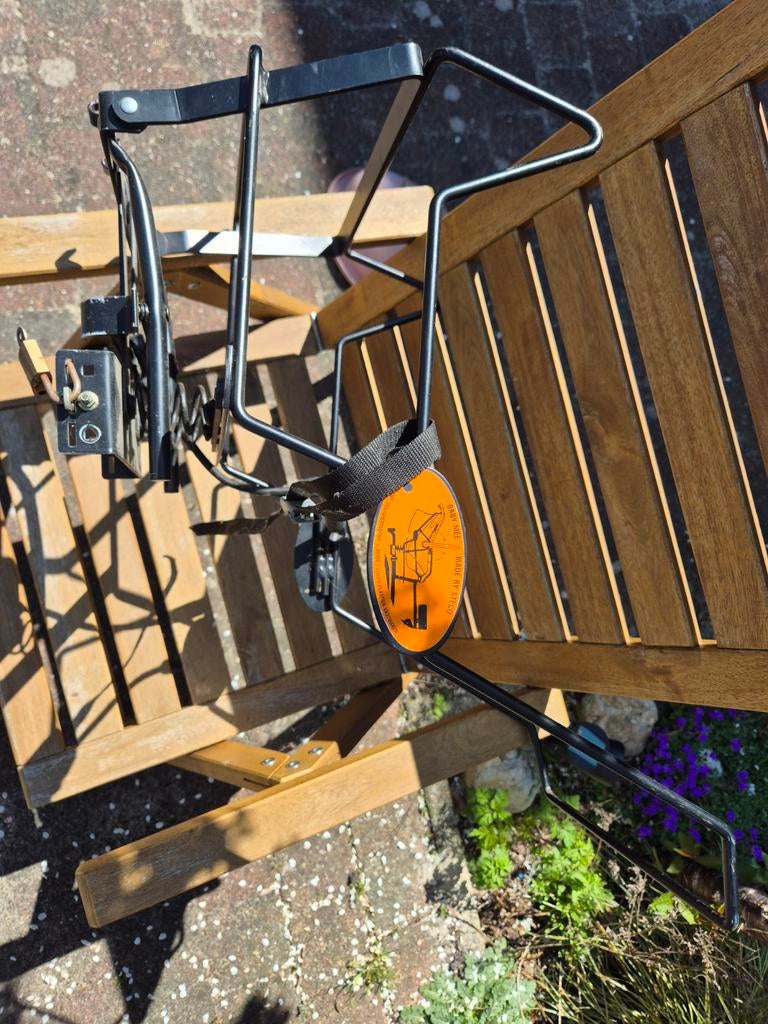 Maxi-Cosi drager voor fiets - Veilig en handig, Fietsen en Brommers, Fietsaccessoires | Fietsstoeltjes, Gebruikt, Voorzitje, Ophalen of Verzenden