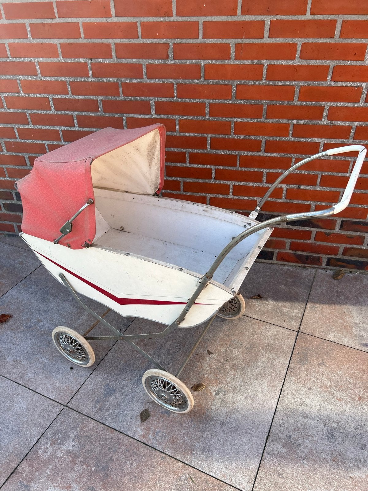 Vintage kinderpoppenwagen - Retro look, Ophalen, Gebruikt, Kinderwagen, Overige merken