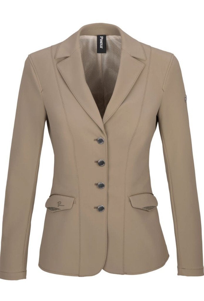 gezocht pikeur isalie caramel wedstrijdjasje maat 40/42, Dieren en Toebehoren, Paardrijkleding, L, Nieuw, Ophalen of Verzenden
