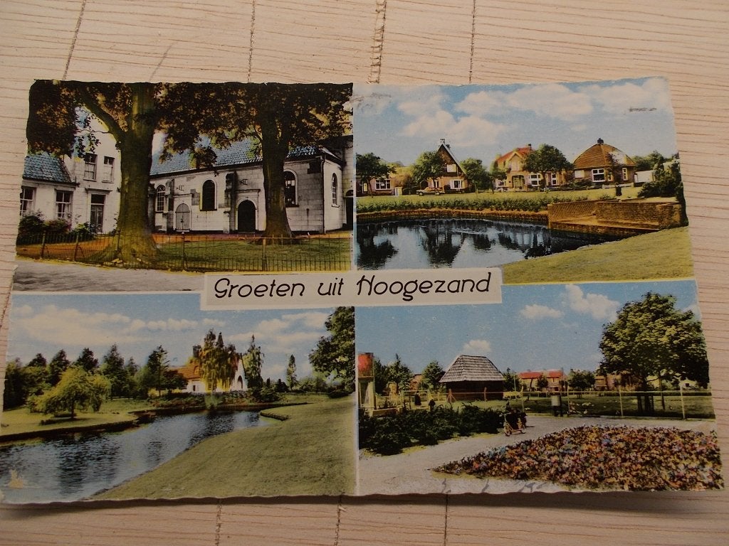 hoogezand sappemeer algemeen kleur C, Ophalen of Verzenden, 1960 tot 1980, Groningen