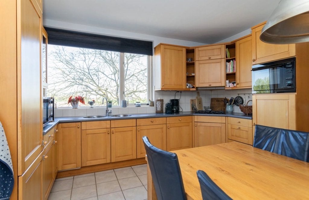 Complete keuken met koelkast zelf demonteren, Ophalen, Gebruikt, Bruin, Hoekkeuken