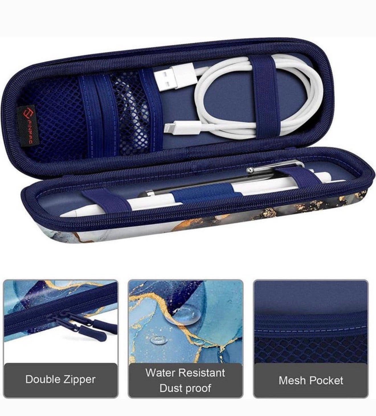 Apple Pencil 1 en 2 Hoes hoesje Etui Opberg Tas Case Blauw, P, P, P, Nieuw