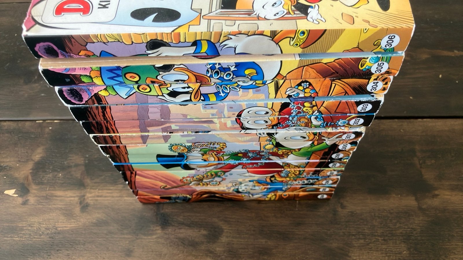 Donald Duck pockets complete rugtekening serie 294-306, Complete serie of reeks, Ophalen of Verzenden, Zo goed als nieuw