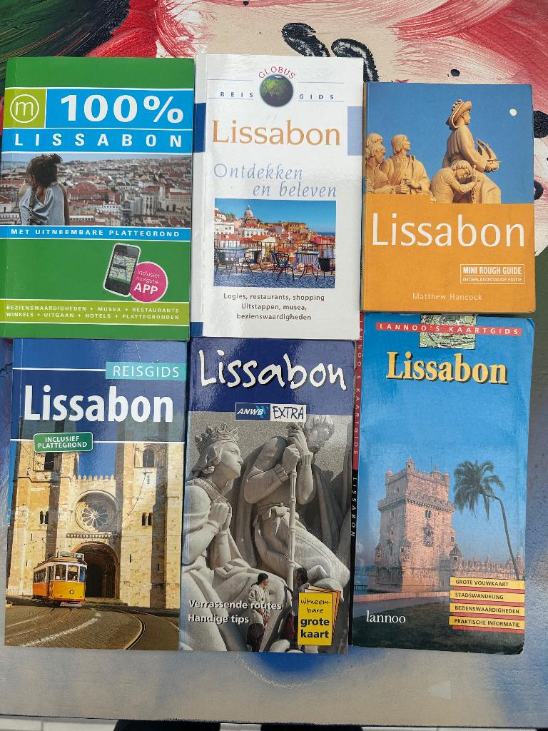 Lissabon, 6 diverse reisgidsen, Boeken, Reisgidsen, Overige merken, Europa, Ophalen of Verzenden, Zo goed als nieuw