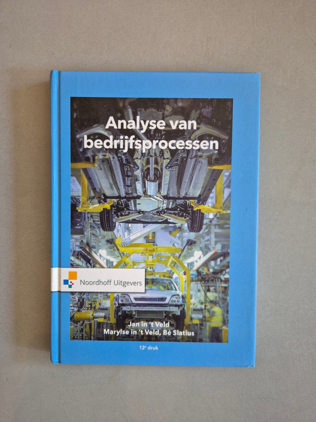 Analyse van bedrijfsprocessen - 12e druk, Zo goed als nieuw, Jan in 't Veld, Marylse in 't Veld, Bé Statius, Gamma, HBO