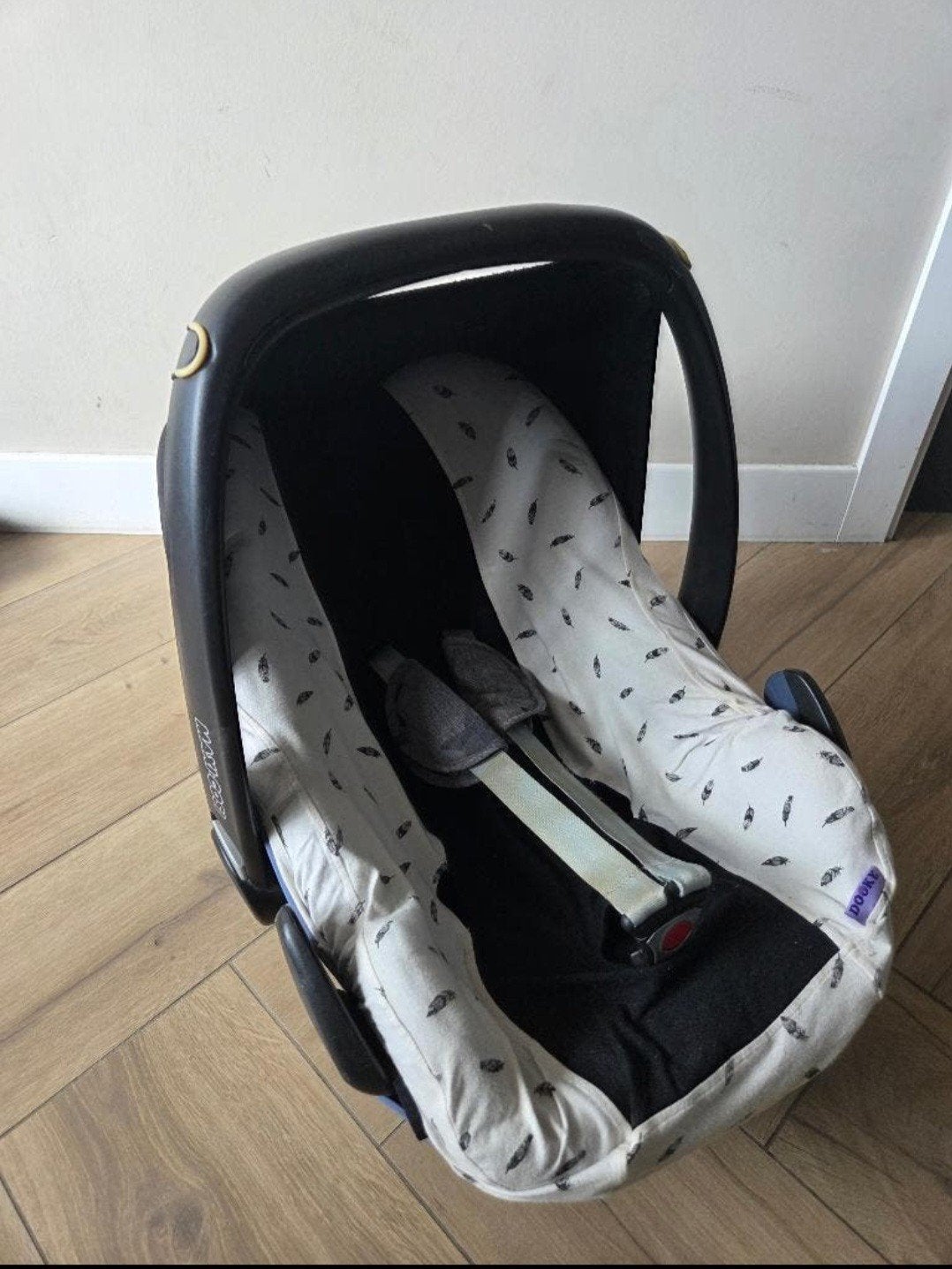 Maxi-Cosi autostoel met Dooky hoes, Ophalen of Verzenden, 0 t/m 13 kg, Maxi-Cosi, Gebruikt