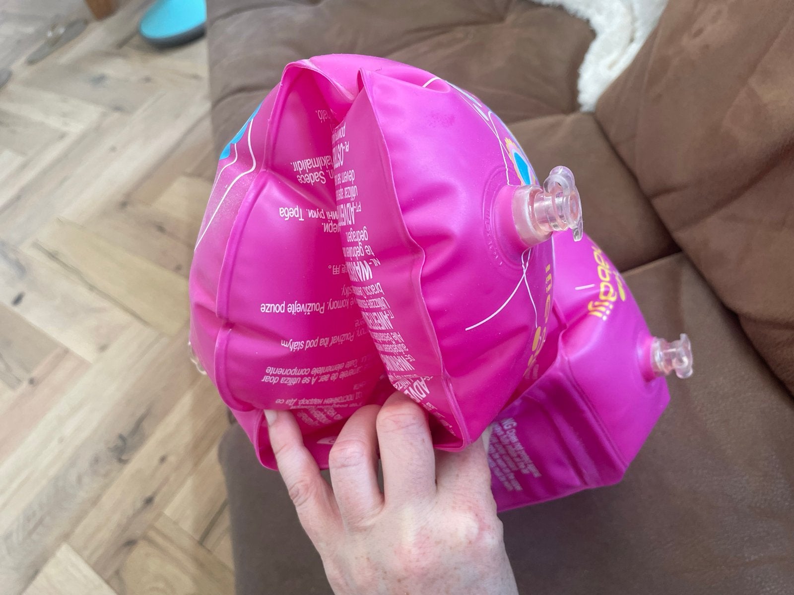 Nabaiji zwembandjes voor kinderen 11-30kg, Ophalen, Gebruikt, Meisje