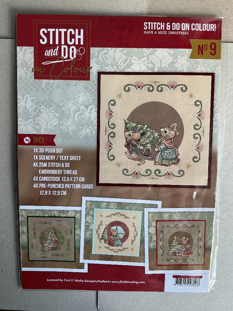 Stitch and do on colour (9), Hobby en Vrije tijd, Kaarten | Zelf maken, Ophalen of Verzenden, Nieuw, Overige thema's, Overige typen