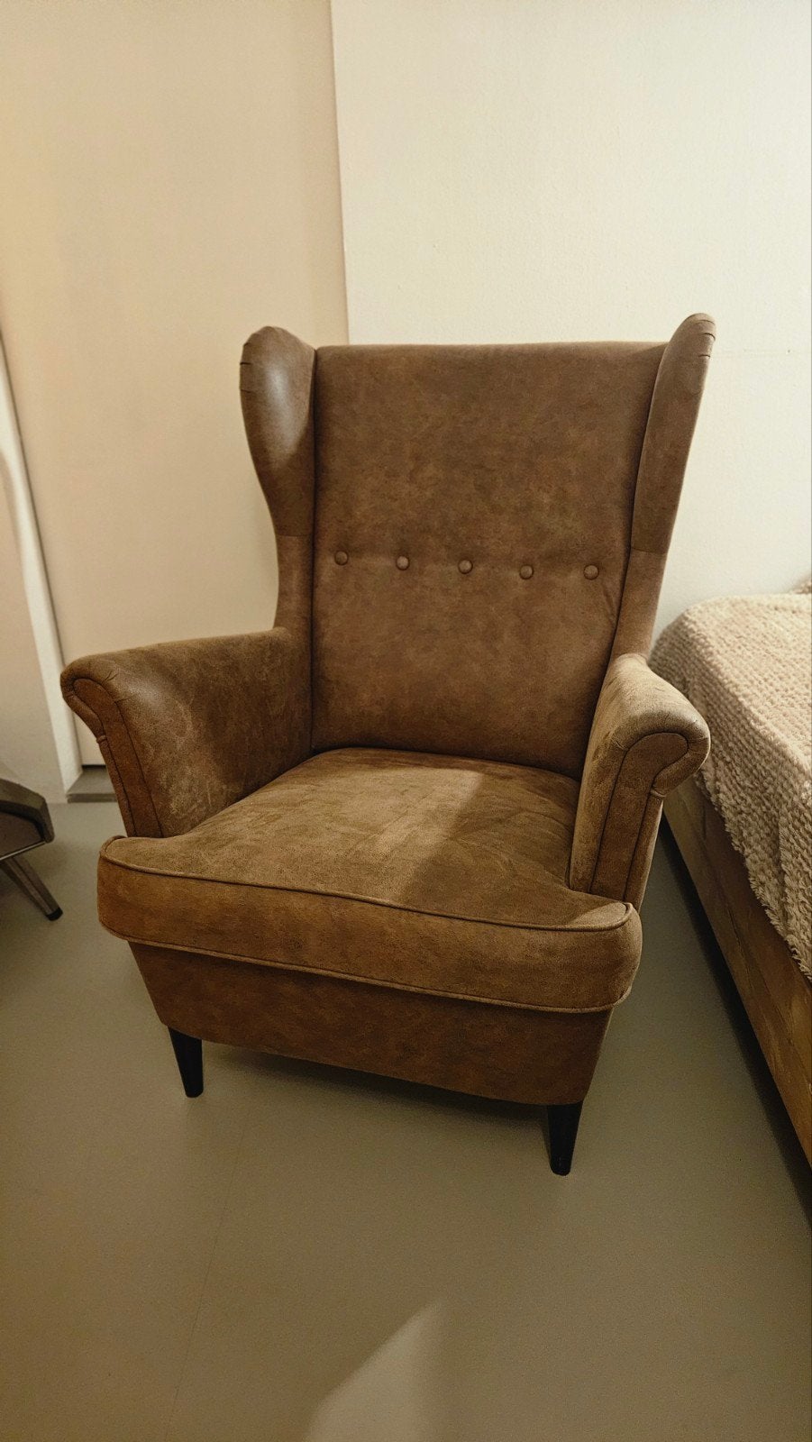 Comfortabele Bruine Fauteuil - Zo goed als nieuw, Ophalen, Bruin, Zo goed als nieuw, Eén